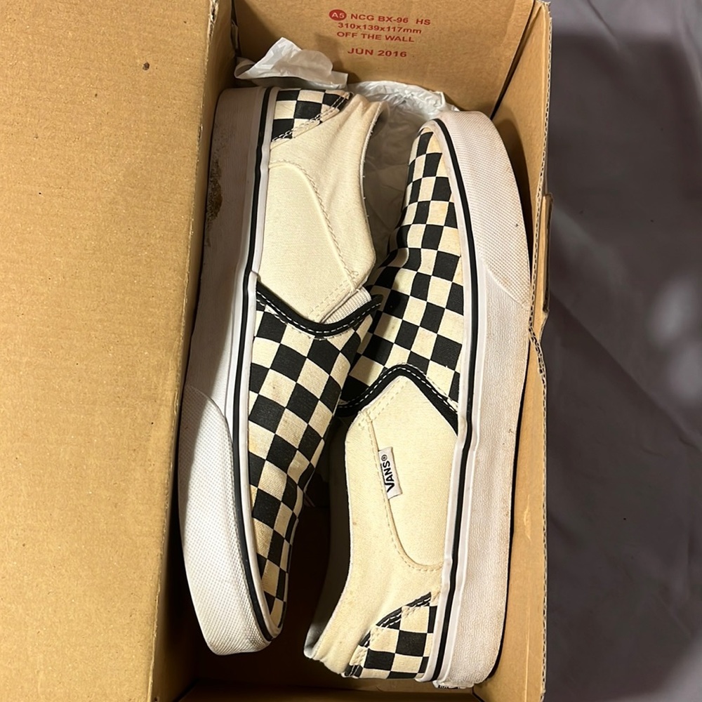 Check Board Vans